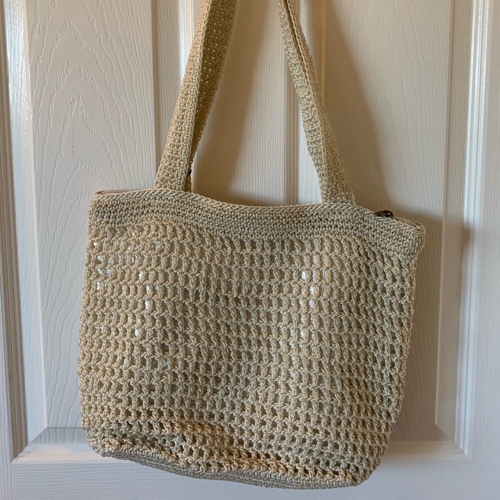 Woven Bag (Silver Inside)